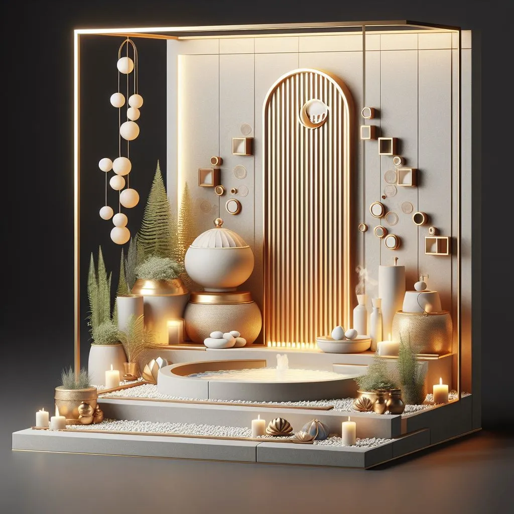 Decoration of sulfur water baths 4